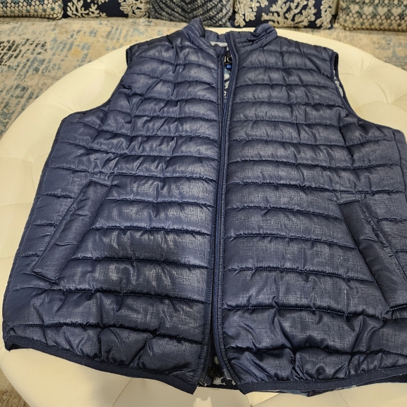 JOE Joseph Abboud Men's PUFFER VEST Jacket🔥 Zip Front NAVY BLUE XL - Picture 4 of 14